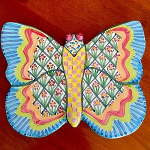Mackenzie Childs Ceramic Butterfly 🦋
